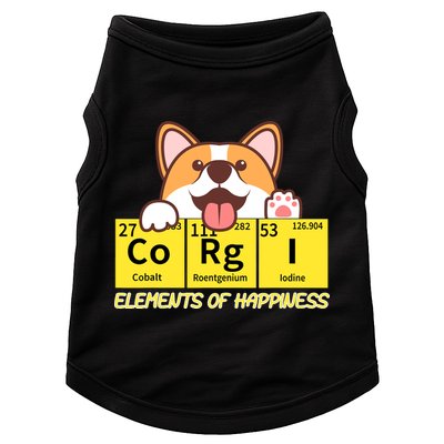 Corgi Elements Tab Of Happiness Funny For Corgi Mom And Dad Doggie Tank