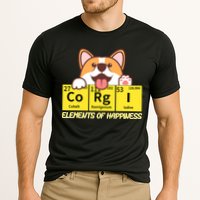 Corgi Elements Tab Of Happiness Funny For Corgi Mom And Dad Performance Shirt