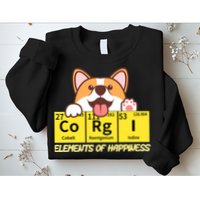 Corgi Elements Tab Of Happiness Funny For Corgi Mom And Dad Sweatshirt