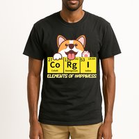 Corgi Elements Tab Of Happiness Funny For Corgi Mom And Dad Tall T-Shirt
