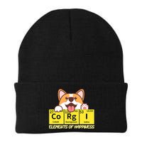 Corgi Elements Tab Of Happiness Funny For Corgi Mom And Dad Beanie