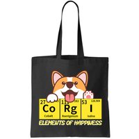 Corgi Elements Tab Of Happiness Funny For Corgi Mom And Dad Bag