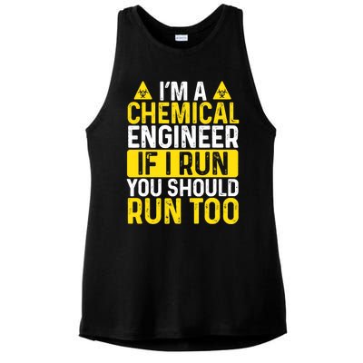 Chemical Engineer Thermodynamics Chemical Engineering Ladies PosiCharge Tri-Blend Wicking Tank