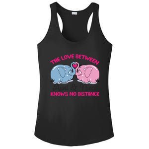 Cute Elephant The Love Between Aunt And Niece Funny Gift Ladies PosiCharge Competitor Racerback Tank