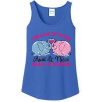 Cute Elephant The Love Between Aunt And Niece Funny Gift Ladies Essential Tank