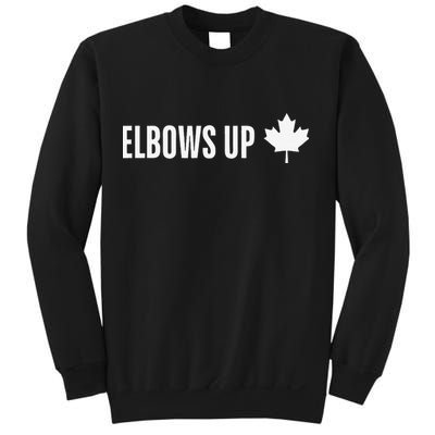 Canadian Elbows Up 2025 Canada Reacts Sweatshirt