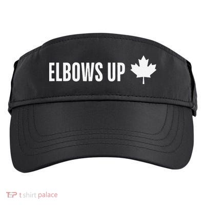 Canadian Elbows Up 2025 Canada Reacts Adult Drive Performance Visor
