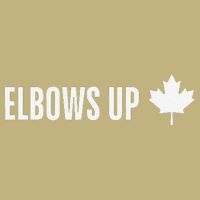 Canadian Elbows Up 2025 Canada Reacts Cooling Performance Crew T-Shirt