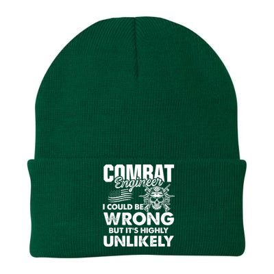 Combat Engineer Usa Military Sapper Knit Cap Winter Beanie