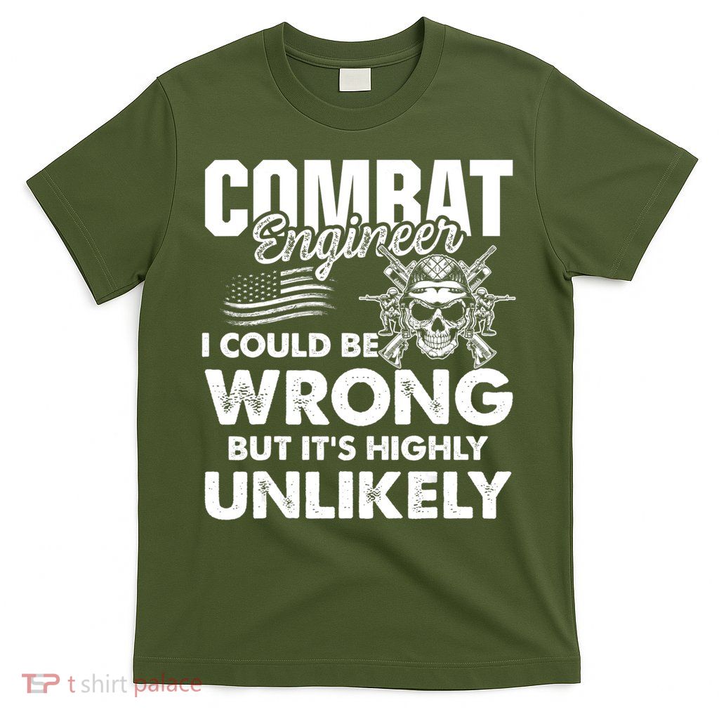 Combat Engineer Usa Military Sapper T-Shirt