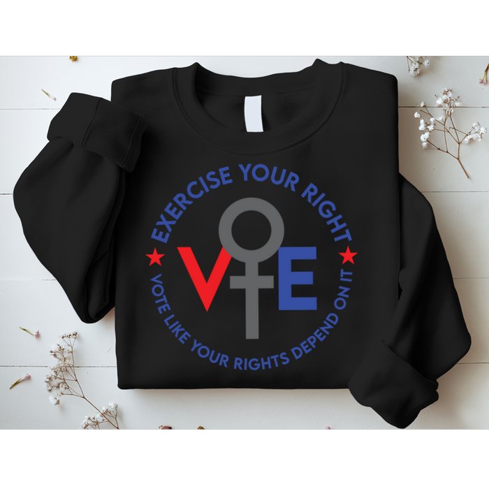 Cool Election Vote Like Your Rights Depend On It Sweatshirt