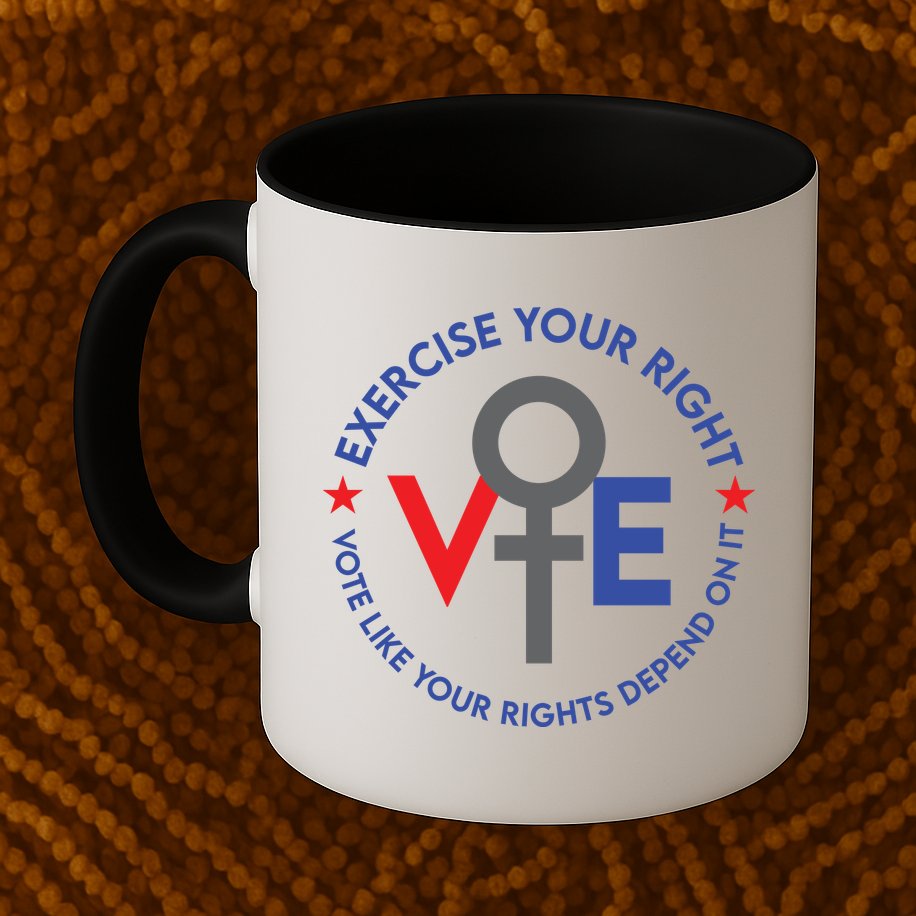 Cool Election Vote Like Your Rights Depend On It Mug