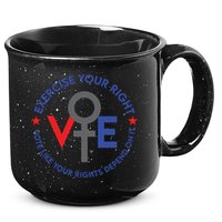 Cool Election Vote Like Your Rights Depend On It 15oz Campfire Ceramic Mug