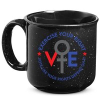Cool Election Vote Like Your Rights Depend On It 15oz Campfire Ceramic Mug