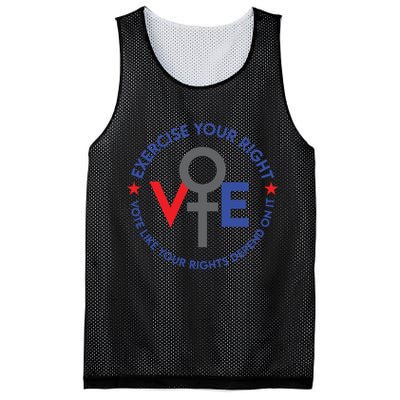 Cool Election Vote Like Your Rights Depend On It Mesh Reversible Basketball Jersey Tank