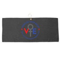 Cool Election Vote Like Your Rights Depend On It Large Microfiber Waffle Golf Towel