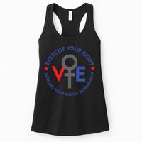 Cool Election Vote Like Your Rights Depend On It Womens Tank Top