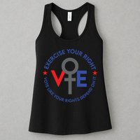 Cool Election Vote Like Your Rights Depend On It Womens Tank Top