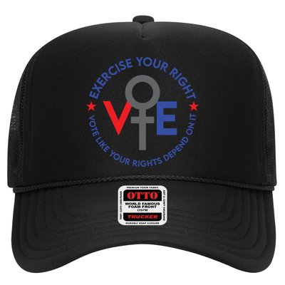 Cool Election Vote Like Your Rights Depend On It Trucker Hat