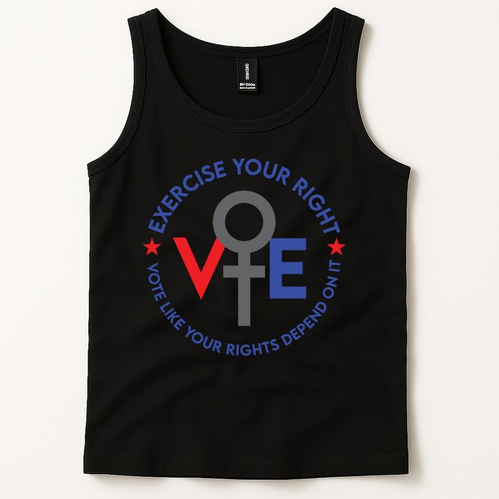 Cool Election Vote Like Your Rights Depend On It Tank Top
