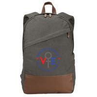 Cool Election Vote Like Your Rights Depend On It Cotton Canvas Backpack