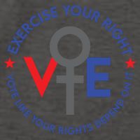 Cool Election Vote Like Your Rights Depend On It Vector Backpack
