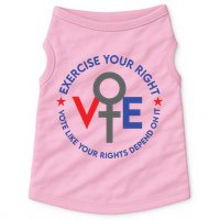 Cool Election Vote Like Your Rights Depend On It Doggie Tank