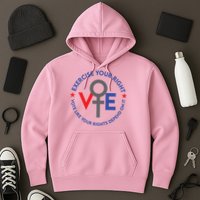 Cool Election Vote Like Your Rights Depend On It Hoodie