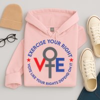 Cool Election Vote Like Your Rights Depend On It Hoodie