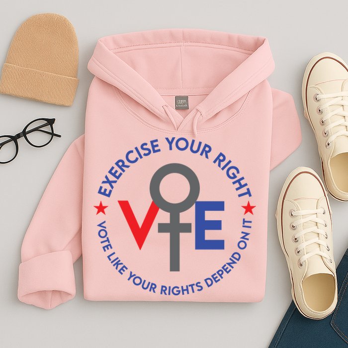 Cool Election Vote Like Your Rights Depend On It Hoodie
