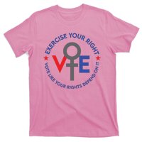 Cool Election Vote Like Your Rights Depend On It T-Shirt