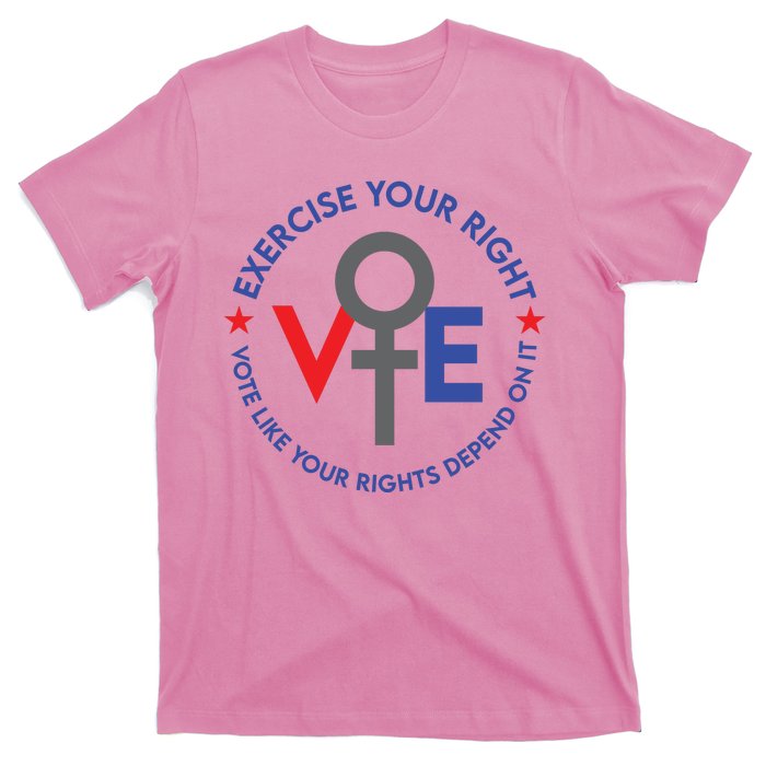 Cool Election Vote Like Your Rights Depend On It T-Shirt