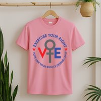 Cool Election Vote Like Your Rights Depend On It T-Shirt