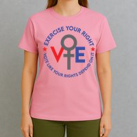 Cool Election Vote Like Your Rights Depend On It T-Shirt