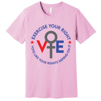 Cool Election Vote Like Your Rights Depend On It Premium T-Shirt