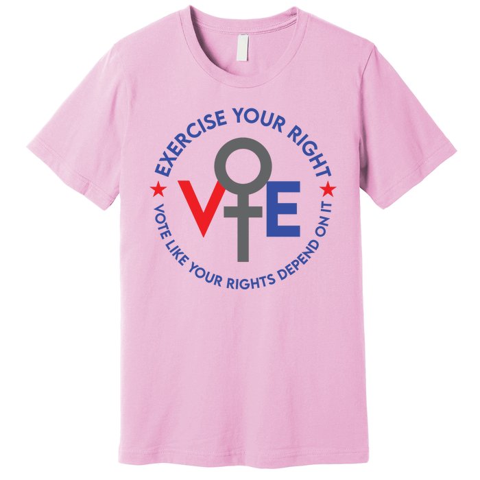 Cool Election Vote Like Your Rights Depend On It Premium T-Shirt