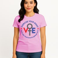 Cool Election Vote Like Your Rights Depend On It Womens T-Shirt