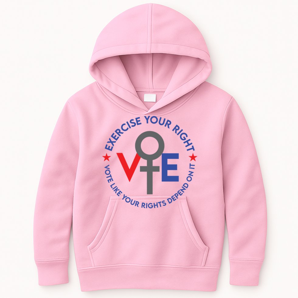 Cool Election Vote Like Your Rights Depend On It Kids Hoodie