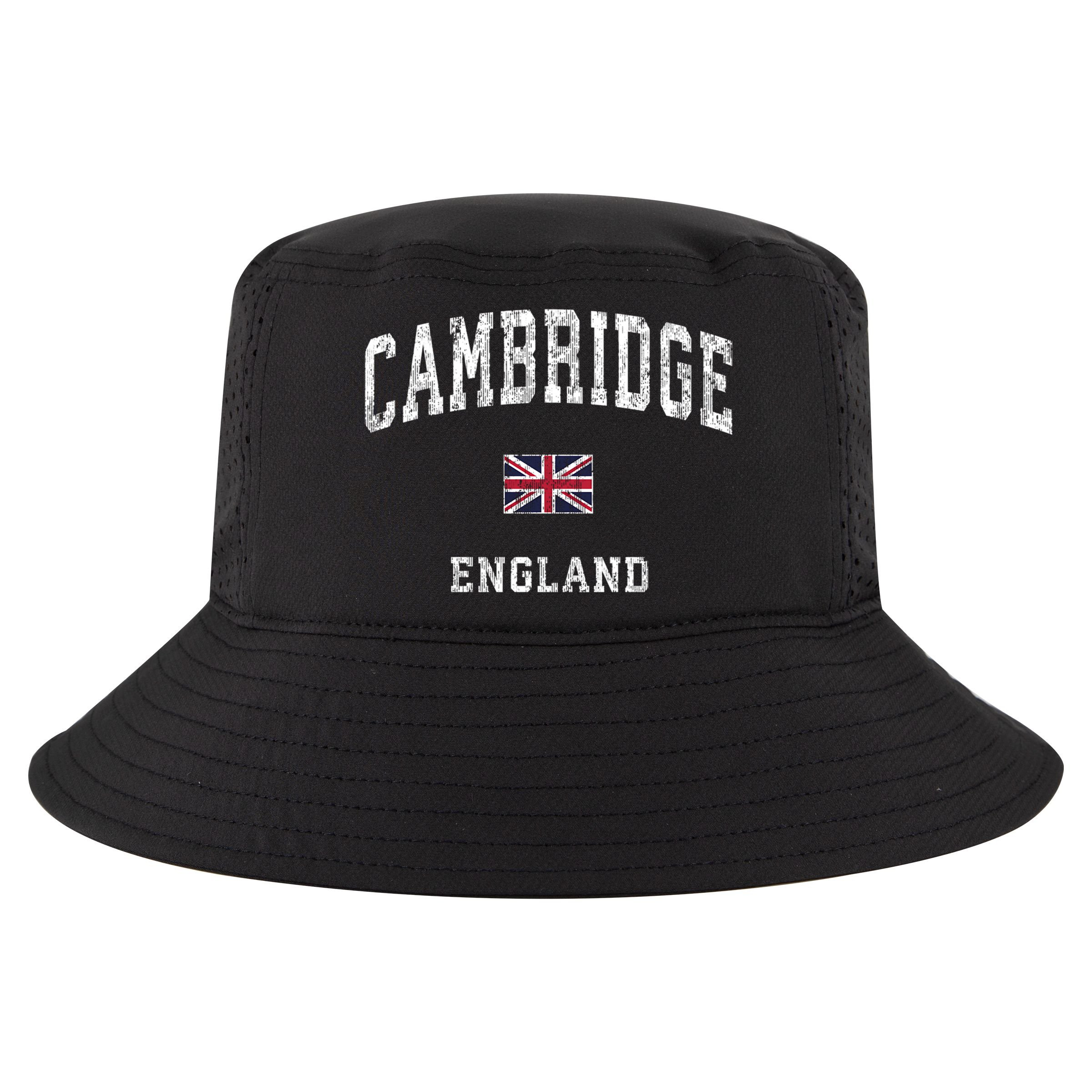 Cambridge England Vintage Athletic Sports Design Cool Comfort Performance Bucket Hat