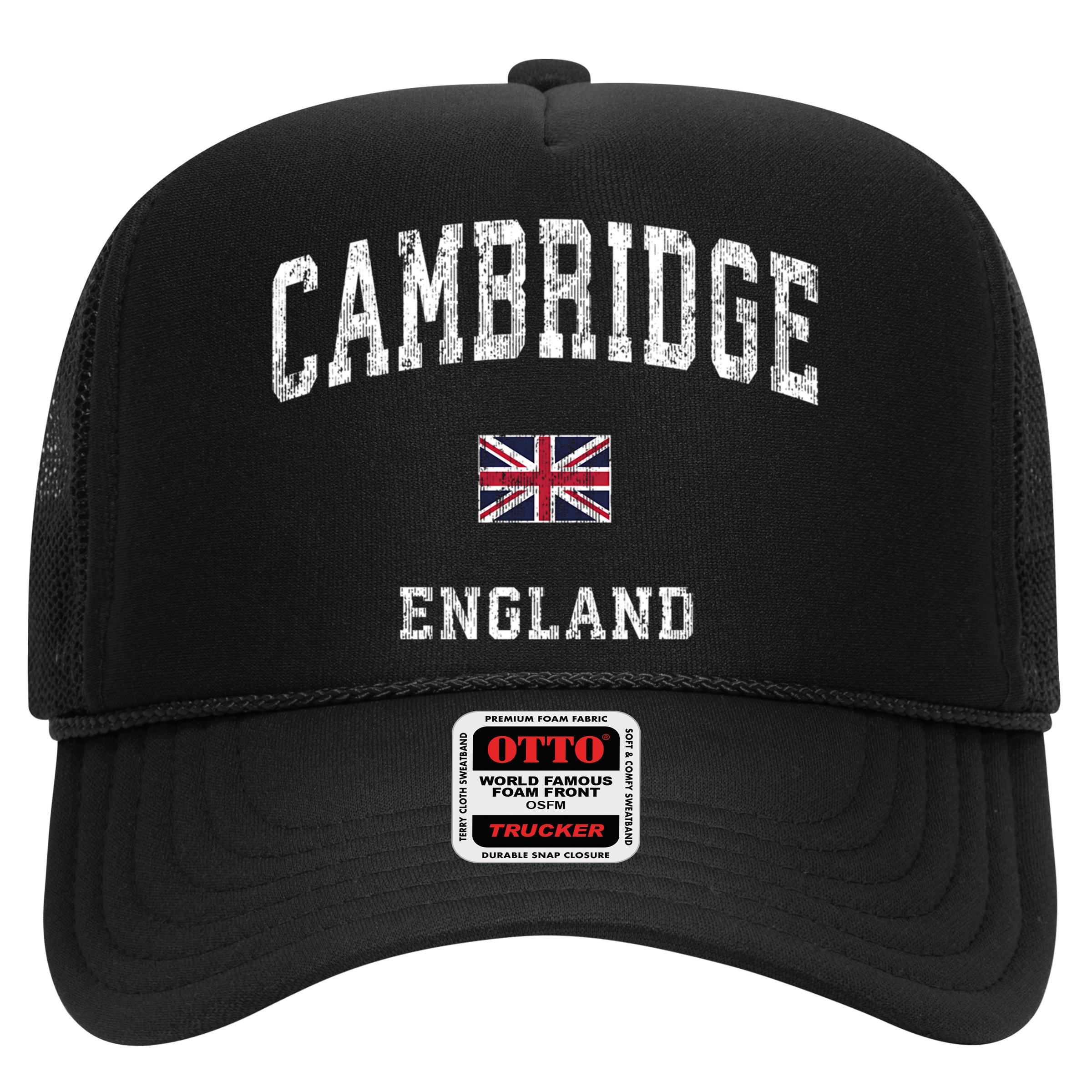 Cambridge England Vintage Athletic Sports Design Hat