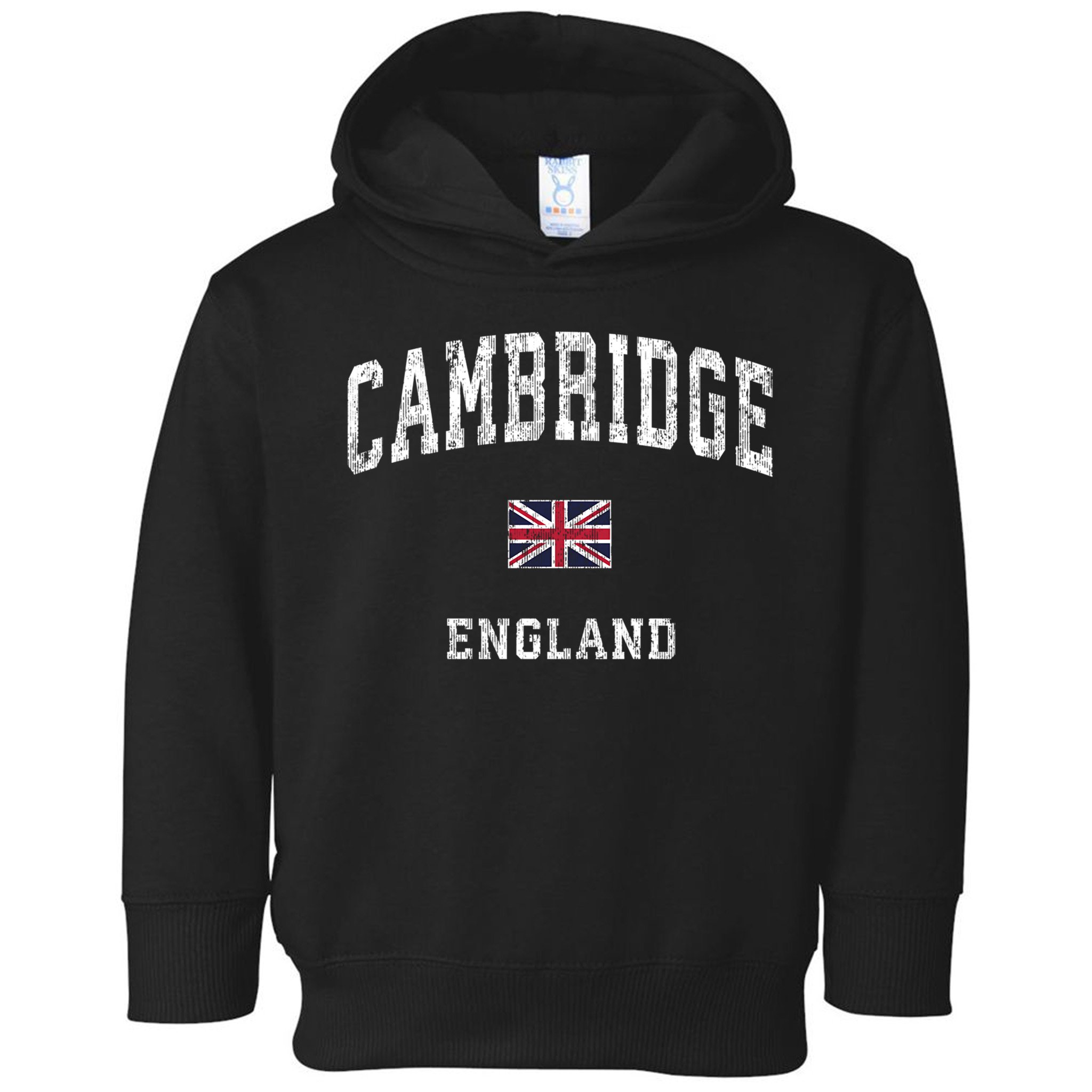 Cambridge England Vintage Athletic Sports Design Toddler Hoodie