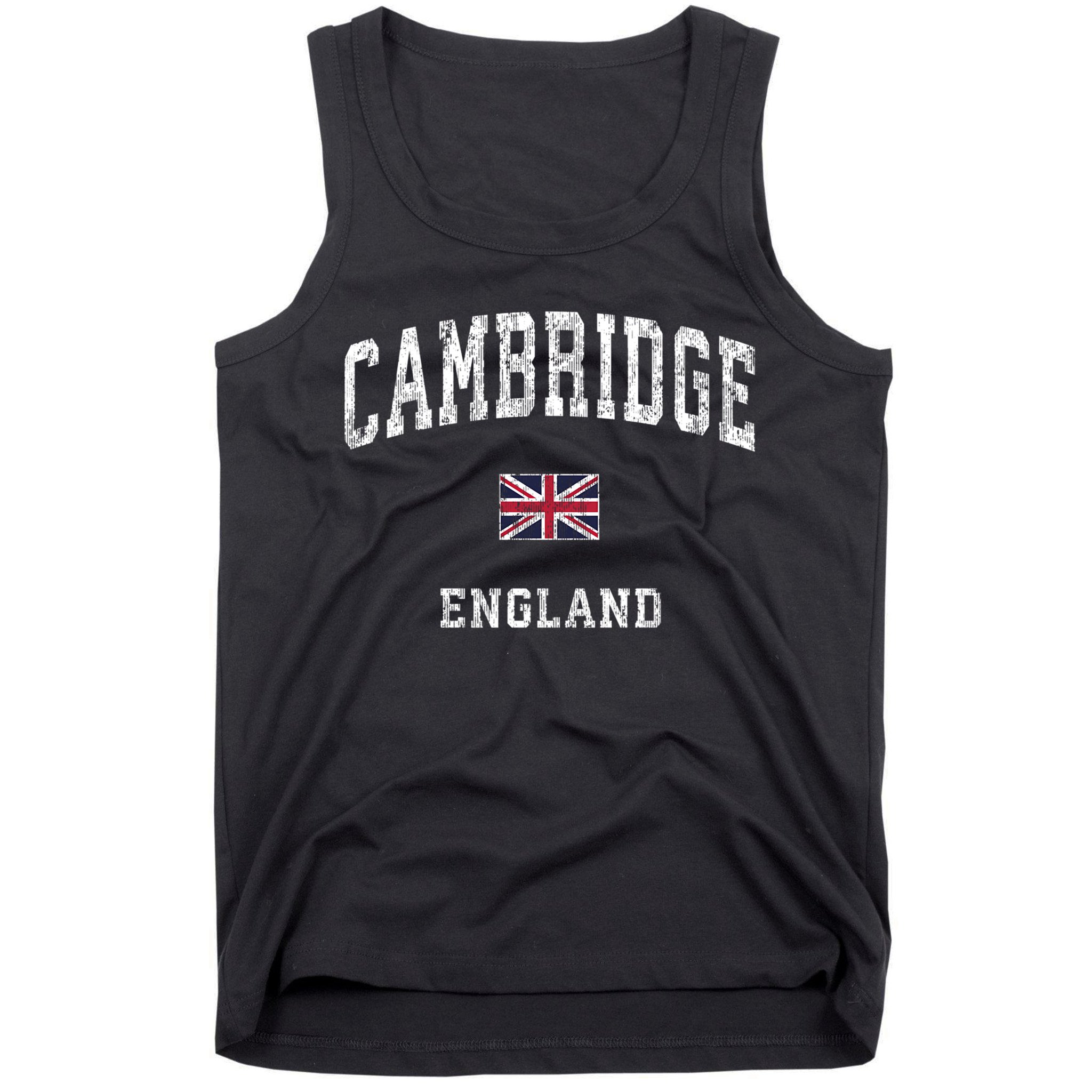 Cambridge England Vintage Athletic Sports Design Tank Top