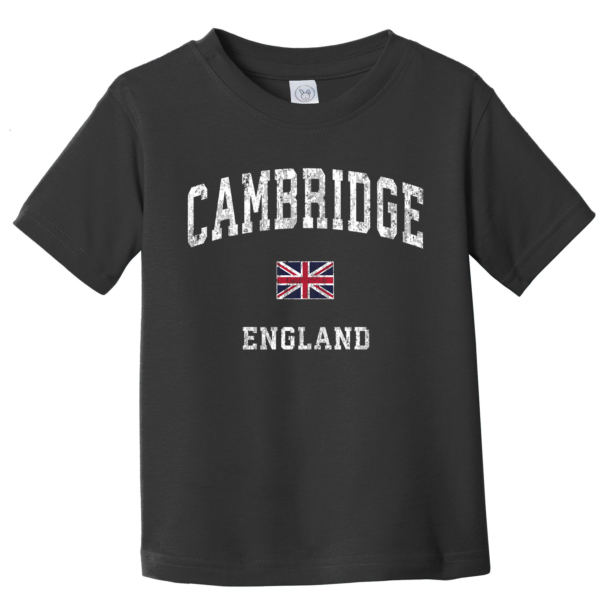 Cambridge England Vintage Athletic Sports Design Toddler T-Shirt