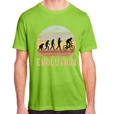 Cycling Evolution Vintage Retro Adult ChromaSoft Performance T-Shirt