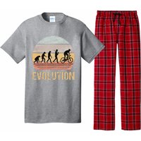 Cycling Evolution Vintage Retro Pajama Set