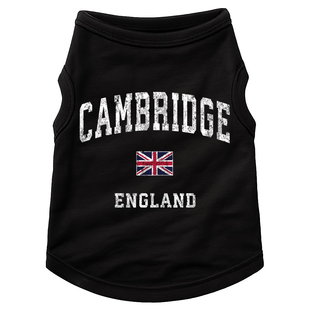 Cambridge England Vintage Athletic Sports Doggie Tank