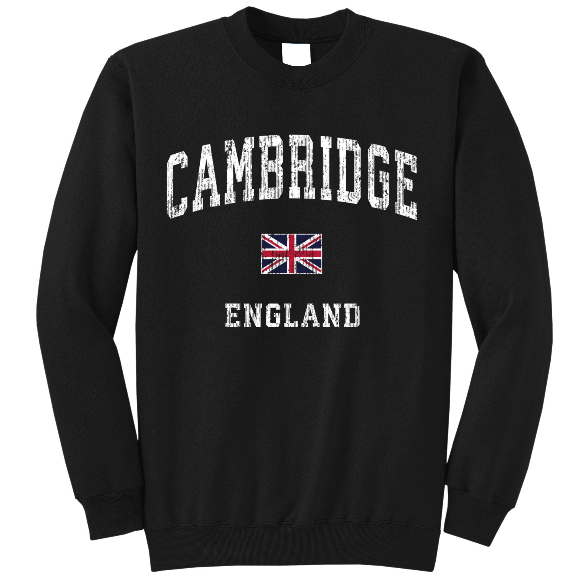 Cambridge England Vintage Athletic Sports Sweatshirt