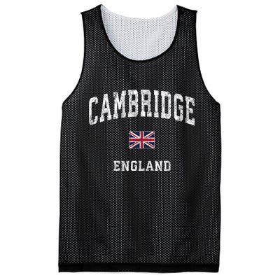Cambridge England Vintage Athletic Sports Mesh Reversible Basketball Jersey Tank