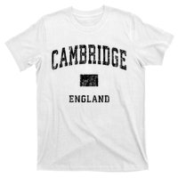 Cambridge England Vintage Athletic Sports Design Hoodie T-Shirt