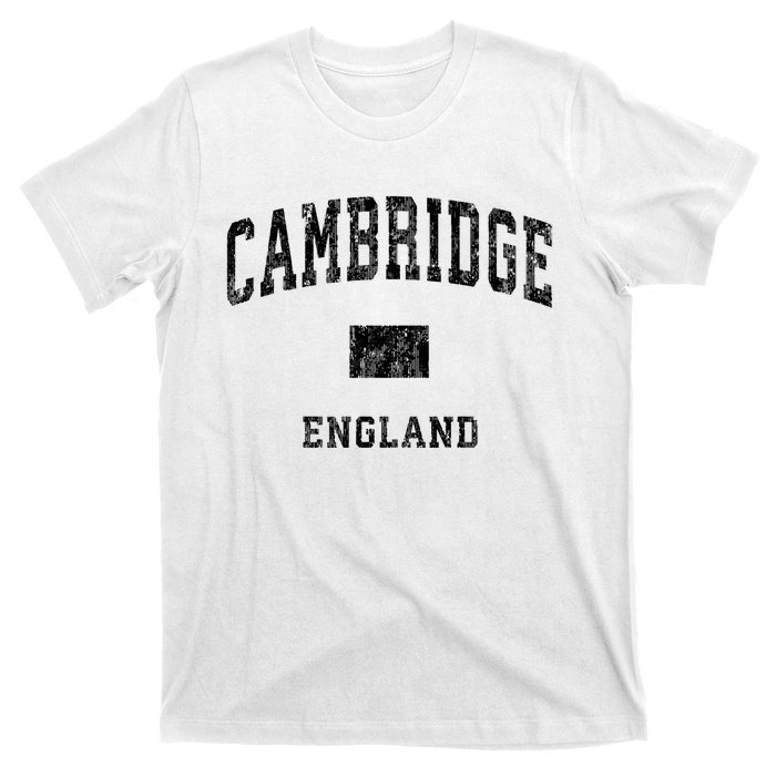 Cambridge England Vintage Athletic Sports Design Hoodie T-Shirt